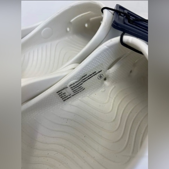 WOMENS RUGGED SHARK BONE COLOR COMFORTABLE FLOATABLE CLOG SANDALS (8) - Picture 3 of 4